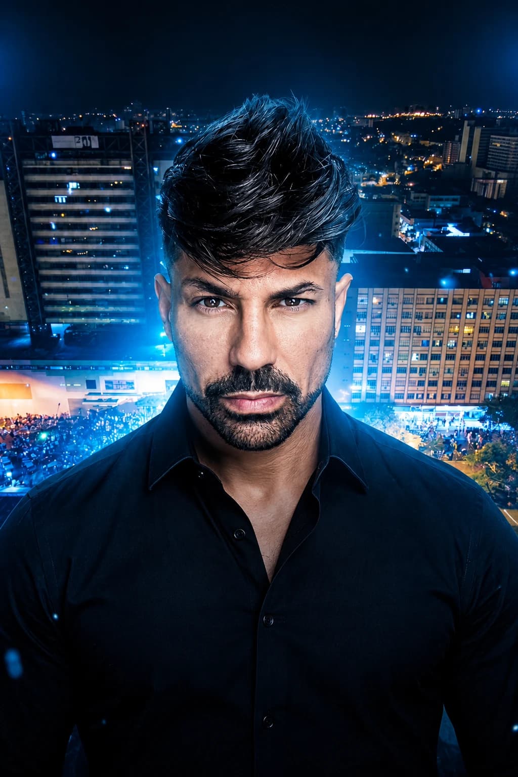 Retrato de Flavio Lavigne para a Masterclass de 15 anos de carreira